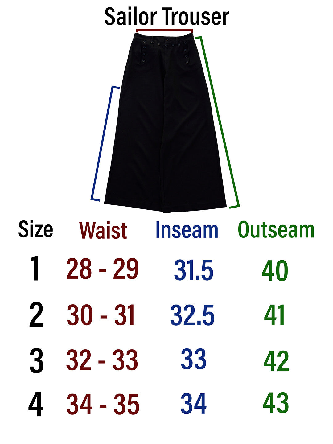 Sailor Trouser
